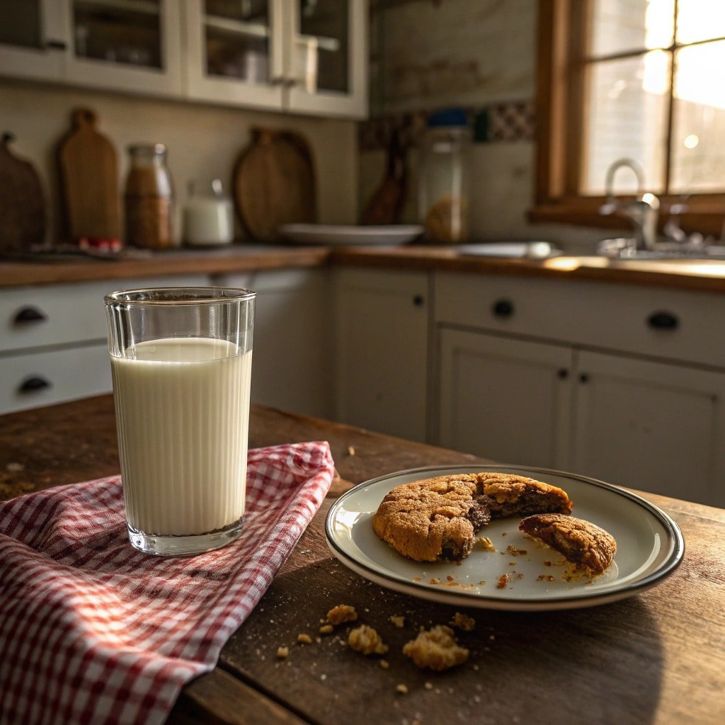 Hands breaking open a gooey half baked cookie with melted chocolate center