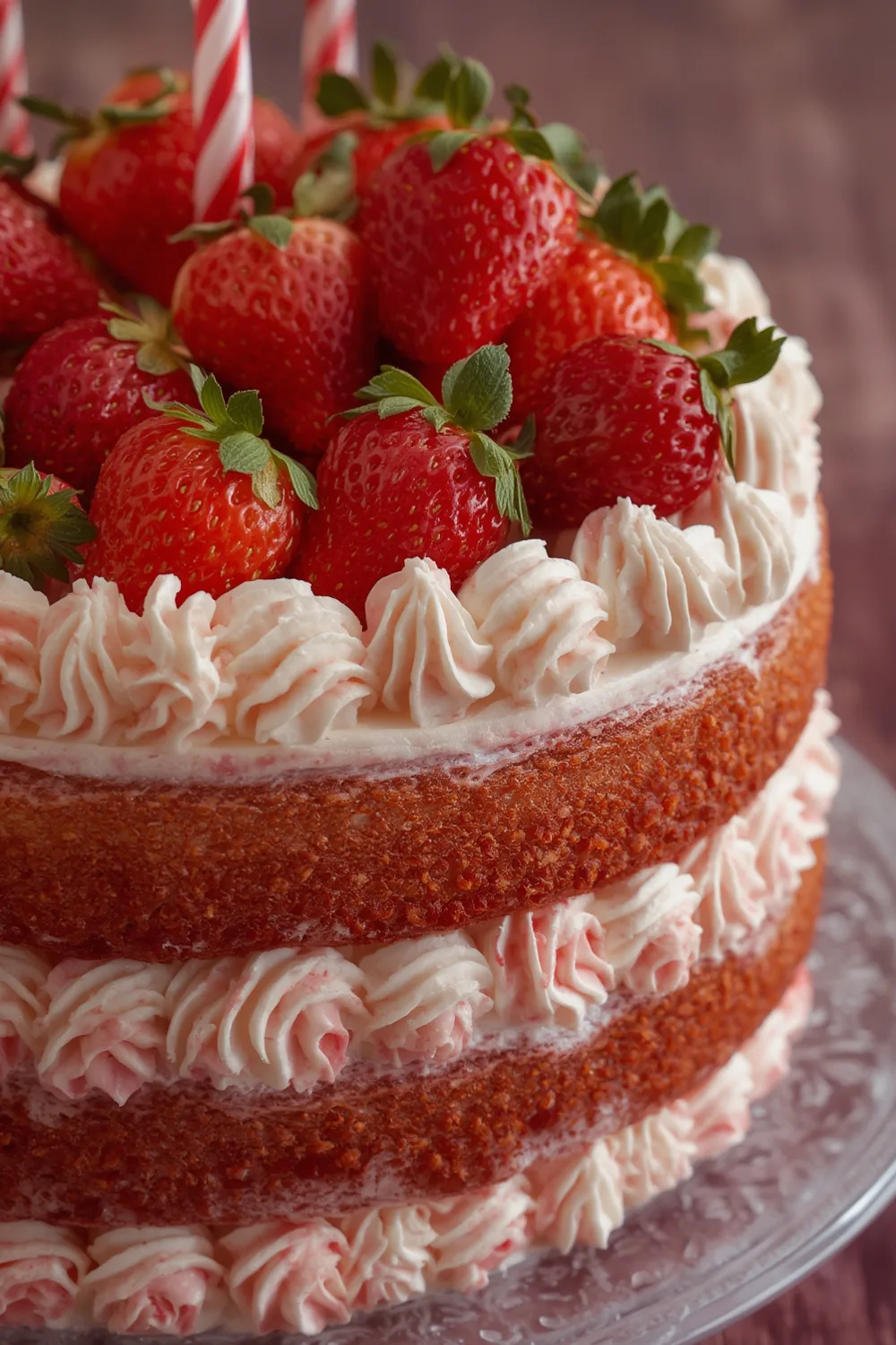 Creative Strawberry Birthday Cake Inspirations