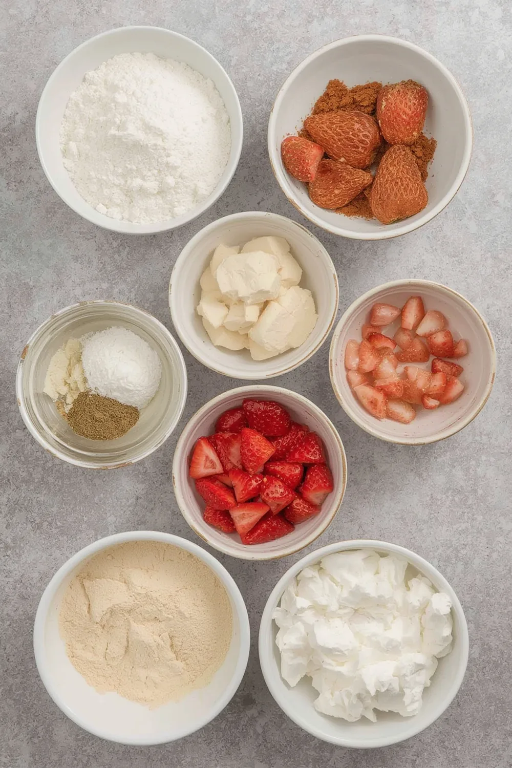 Strawberries & Cream Chiffon Cake