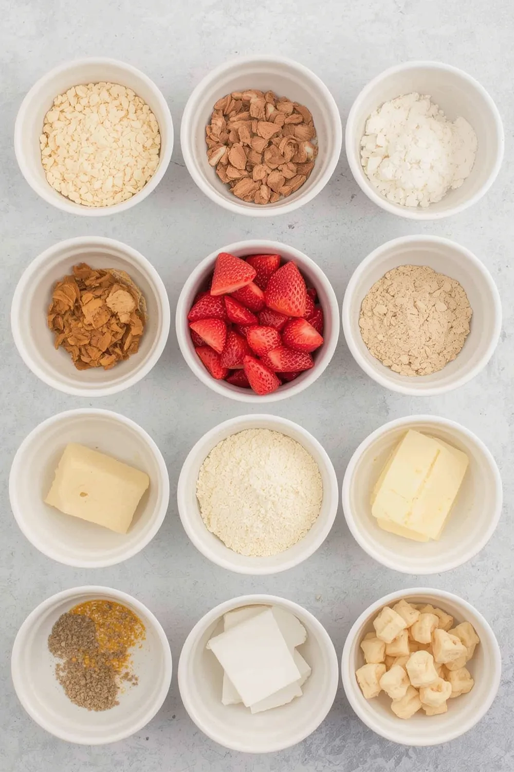 Homemade Biscuit-Style Strawberry Shortcake Cake