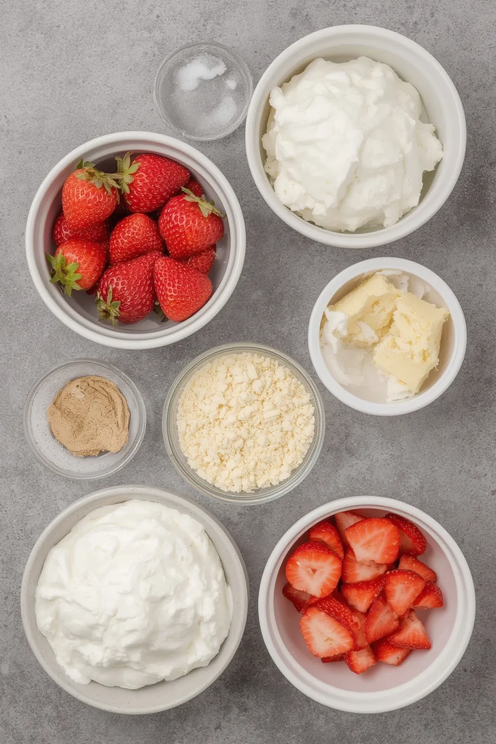 Strawberry Shortcake With Mascarpone Cream