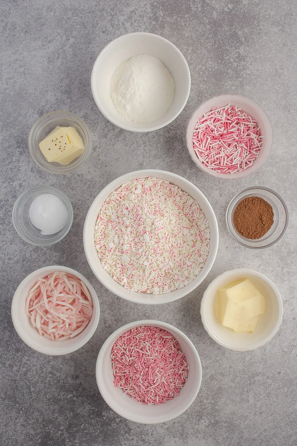 Valentine’s Sprinkle Donuts