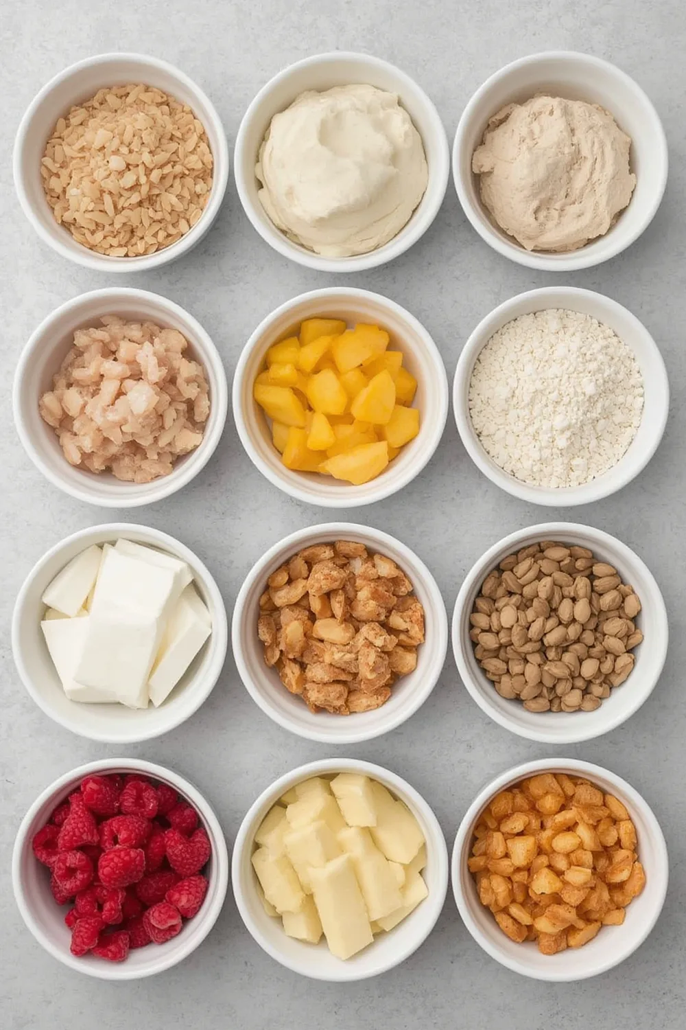 Peach & Raspberry Crisp