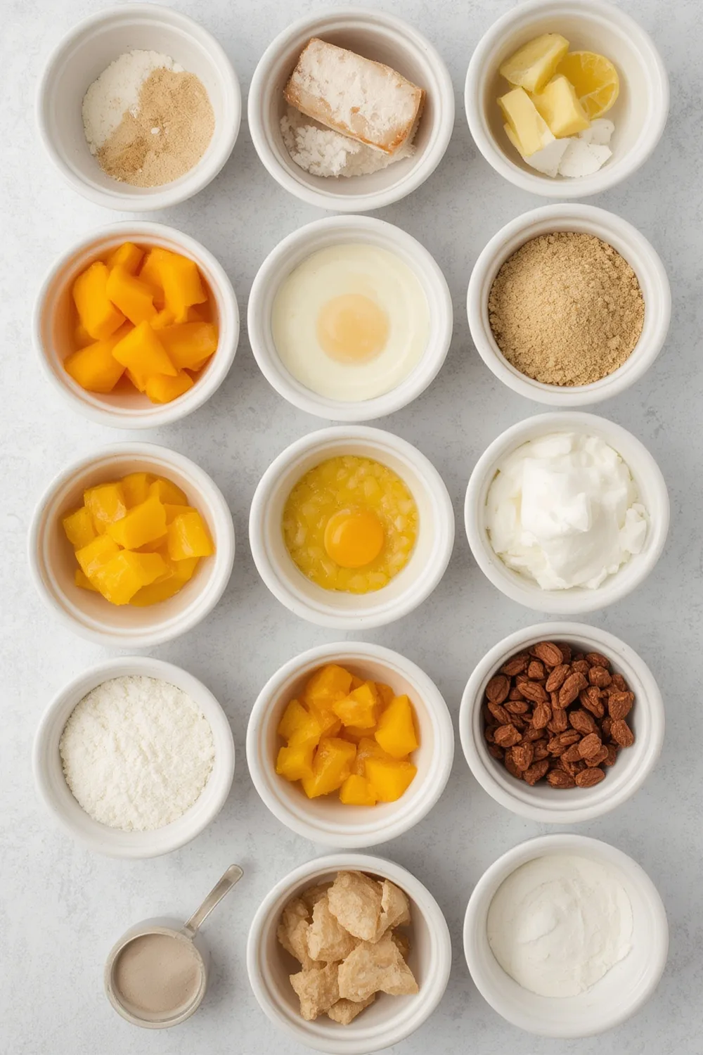 Mango Coconut Pudding Cups