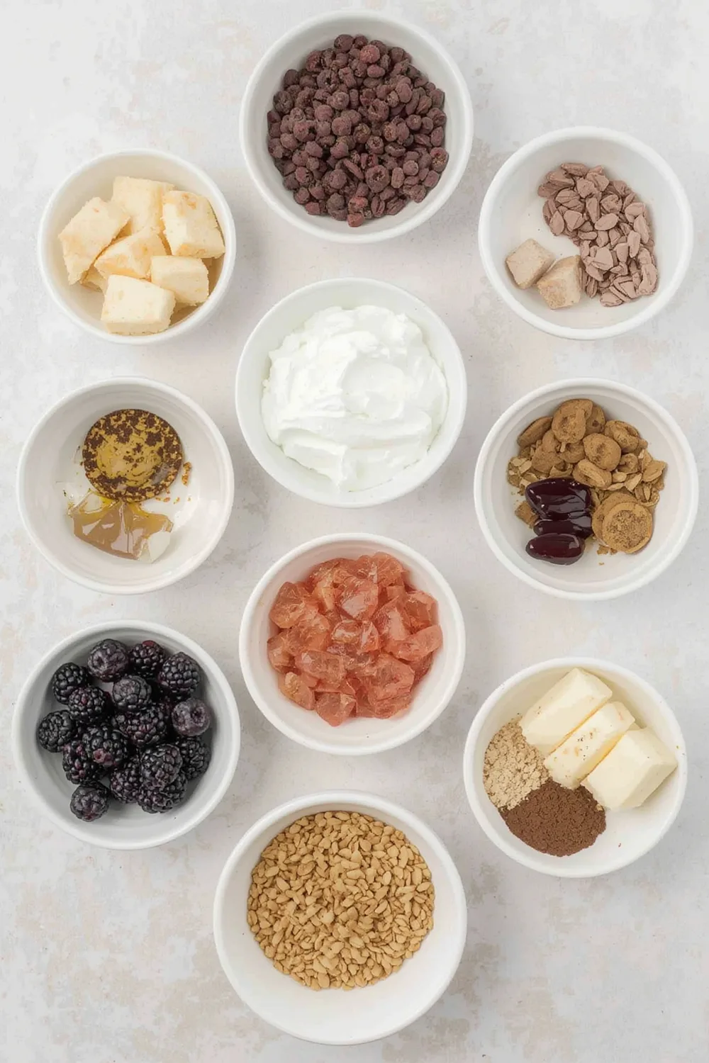 Blackberry Honey Yogurt Parfaits