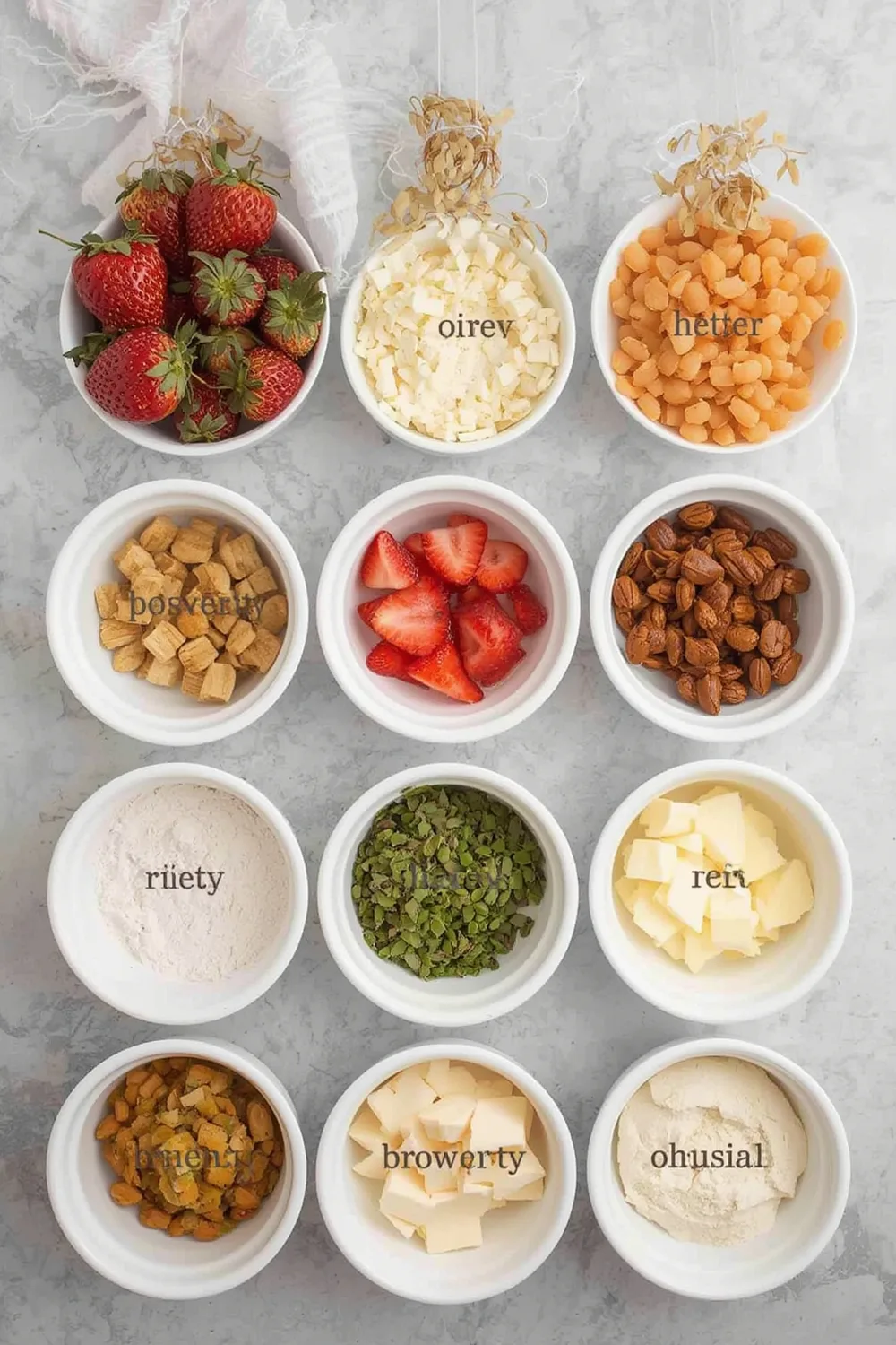 Strawberry Basil Sorbet