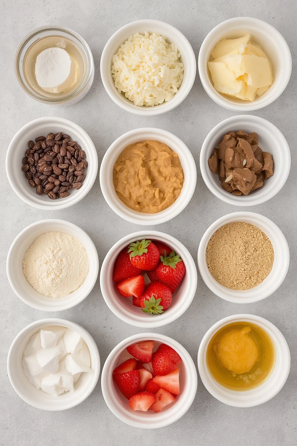 Strawberry Mousse Cups