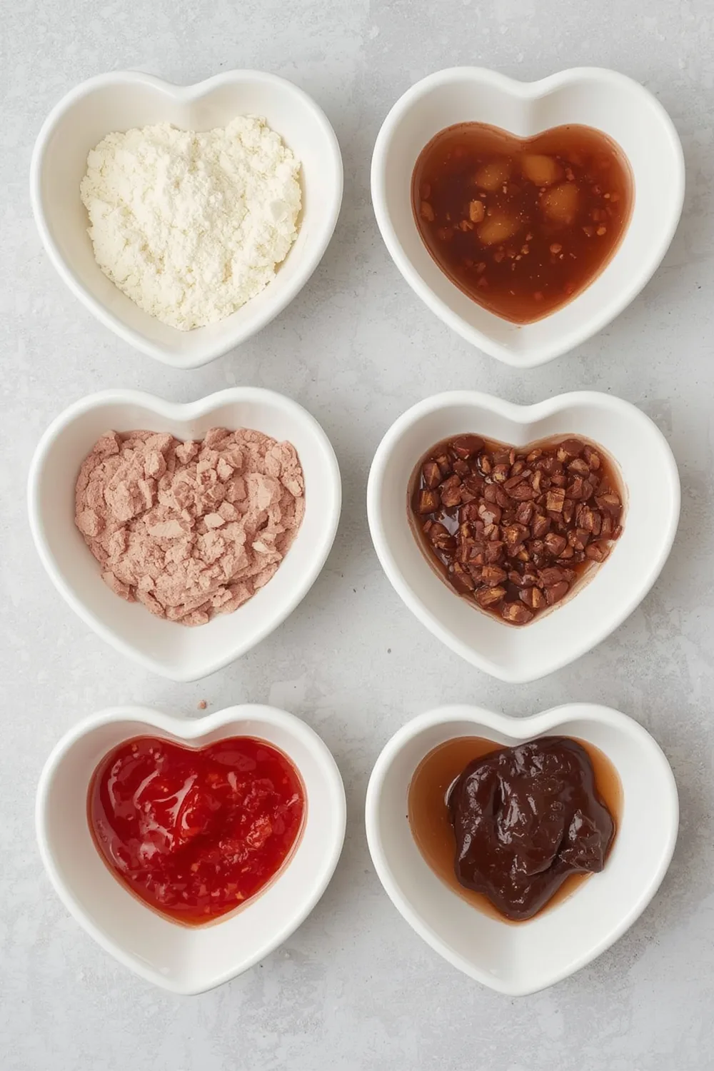 Heart-Shaped Chocolate-Dipped Strawberries