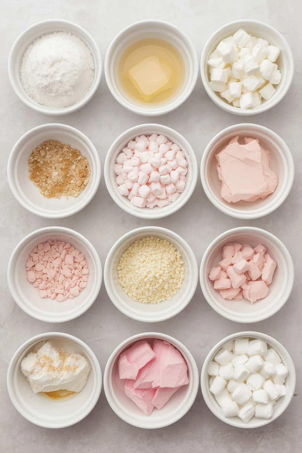 Pink Marshmallow Treat Bars