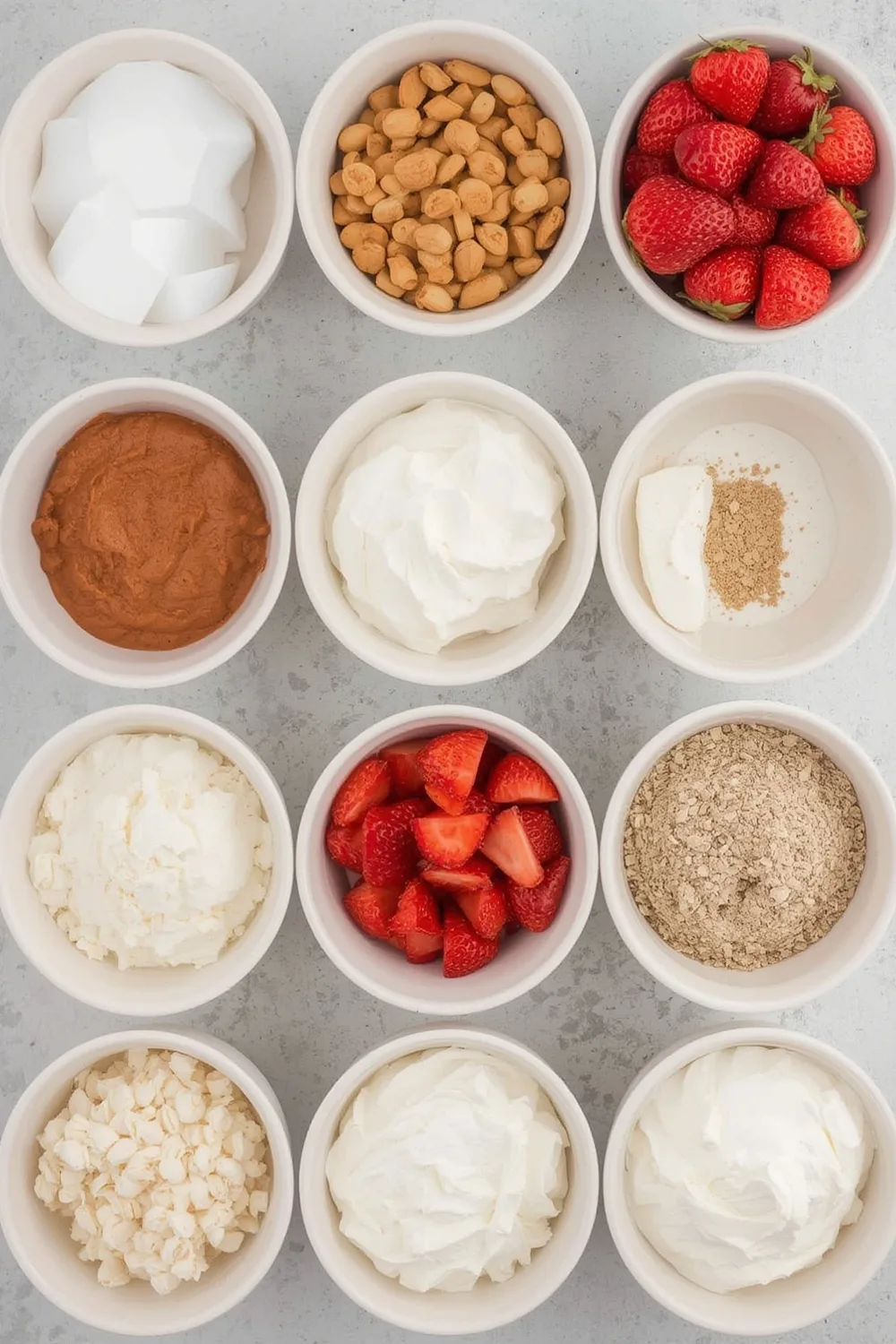 Strawberries & Whipped Cream Tray Cake