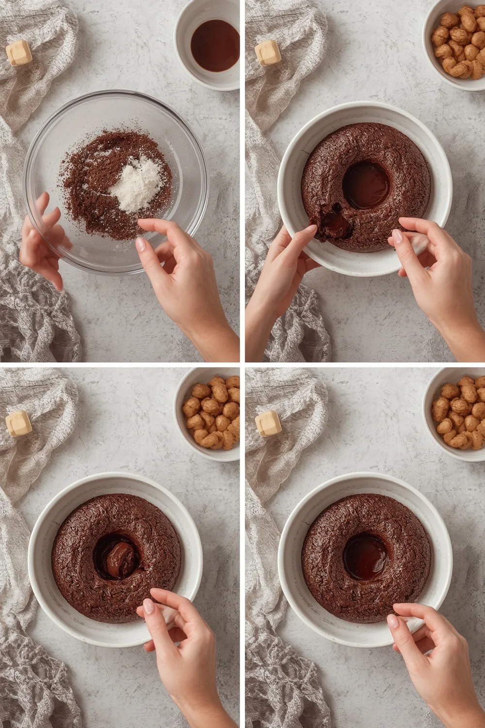 Chocolate Lava Cakes for Two