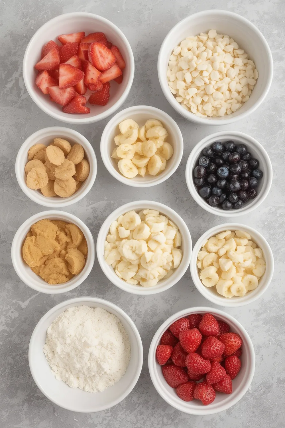 Strawberry Banana Fruit Cake