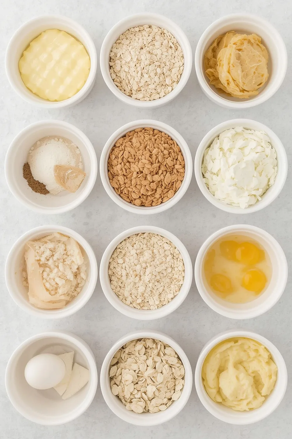 No Bake Lemon Oatmeal Bars