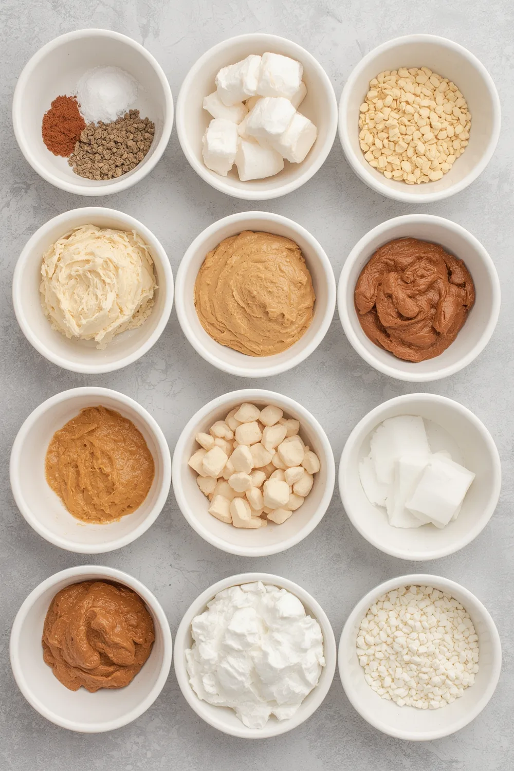 Peanut Butter Marshmallow Bars (No Bake)