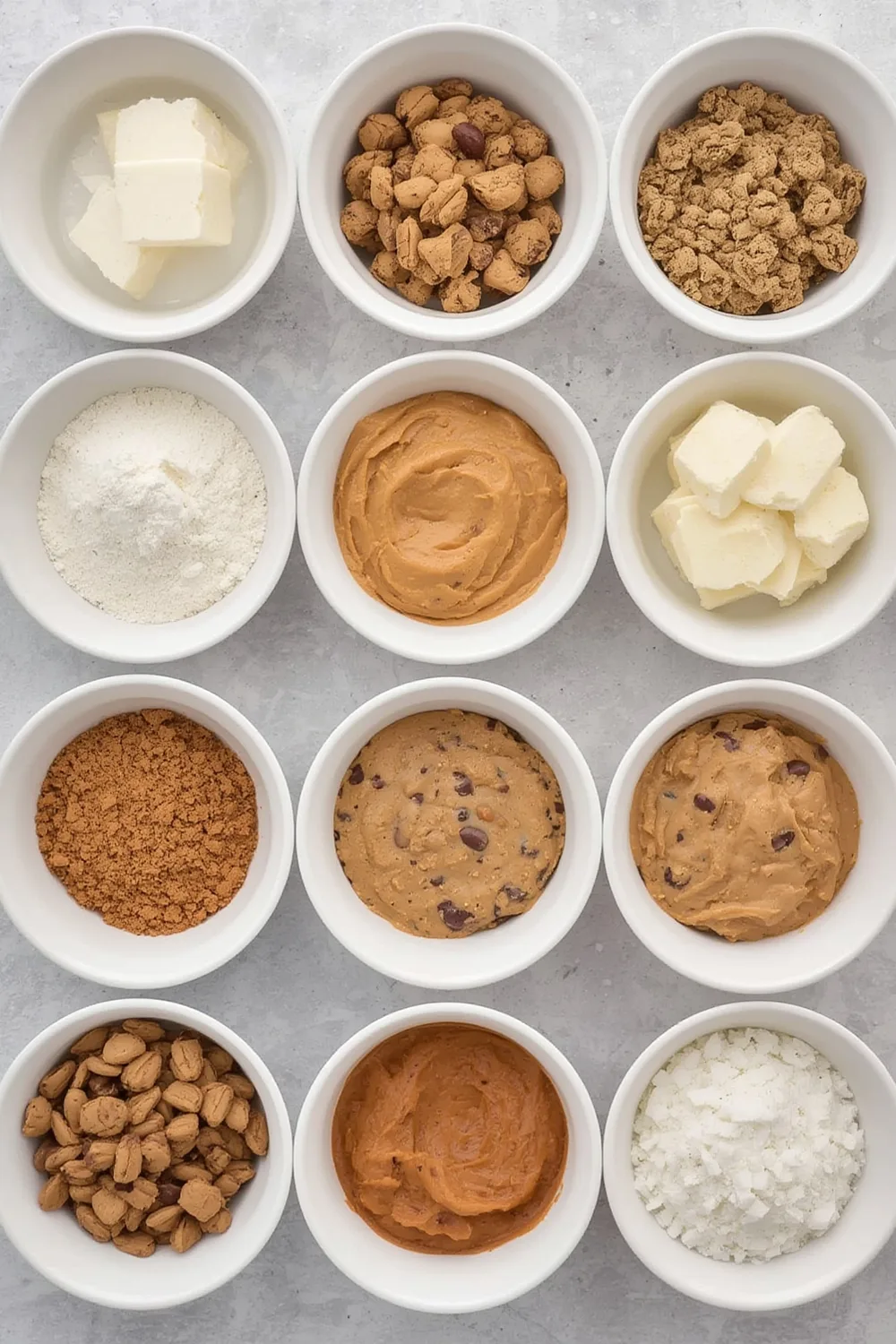 Peanut Butter Cookie Dough Bars (Healthy)